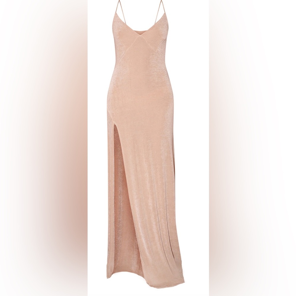 Pretty Little Thing Champagne Dress